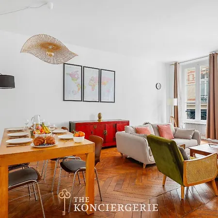 Luxe Parisien Avec Terrasse -2br-6p Appartamento Parigi
