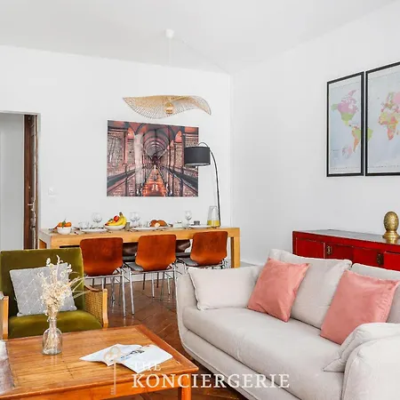 Luxe Parisien Avec Terrasse -2br-6p *