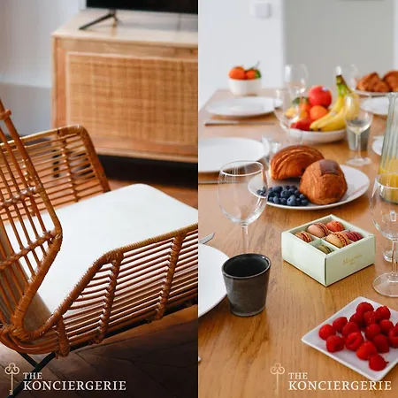 Apartment Luxe Parisien Avec Terrasse -2br-6p *